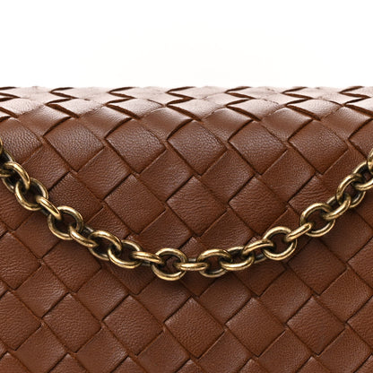 Bottega Veneta Nappa Intrecciato Baby Olimpia Shoulder Bag Ebano 10 of 15