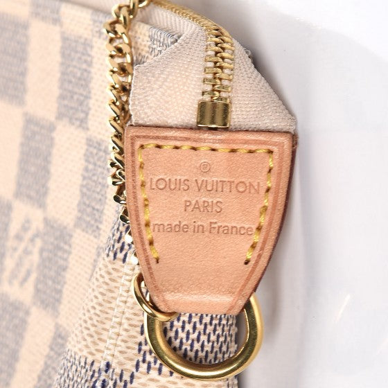 Damier Azur Mini Pochette Accessories