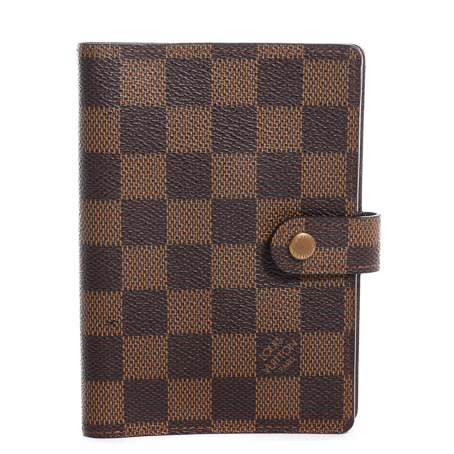Damier Ebene Small Ring Agenda Cover