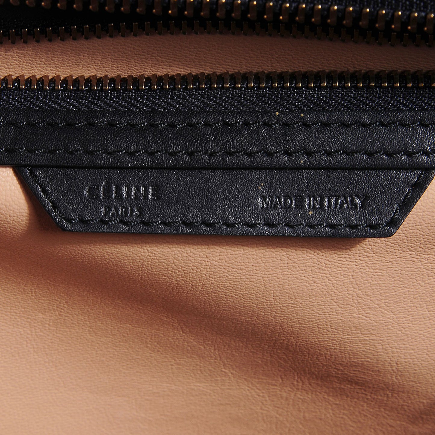 Smooth Calfskin Micro Tri-Color Luggage Camel