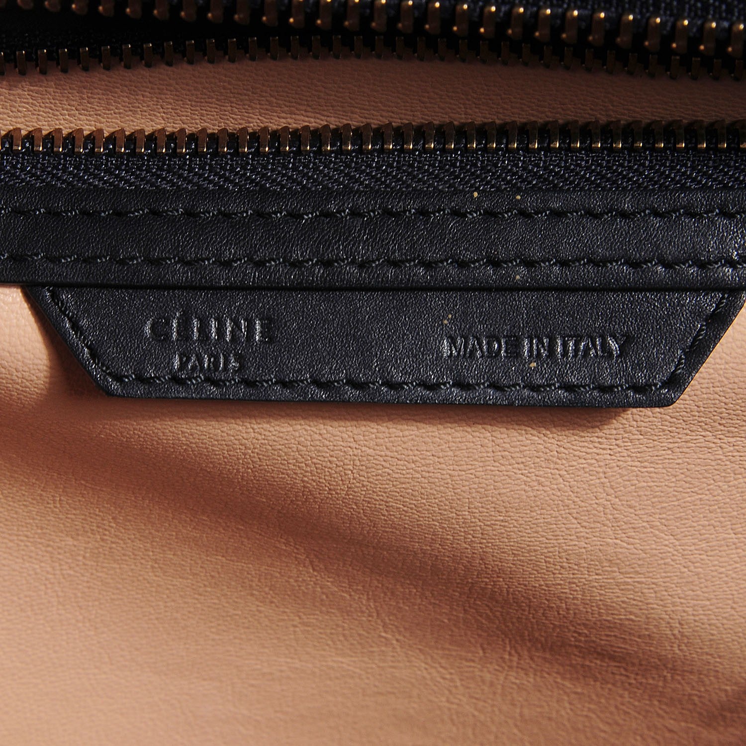 Celine Smooth Calfskin Micro Tri-Color Luggage Camel 8 of 9