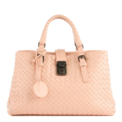 Bottega Veneta Calf Intrecciato Small Roma Flamingo 1 of 8