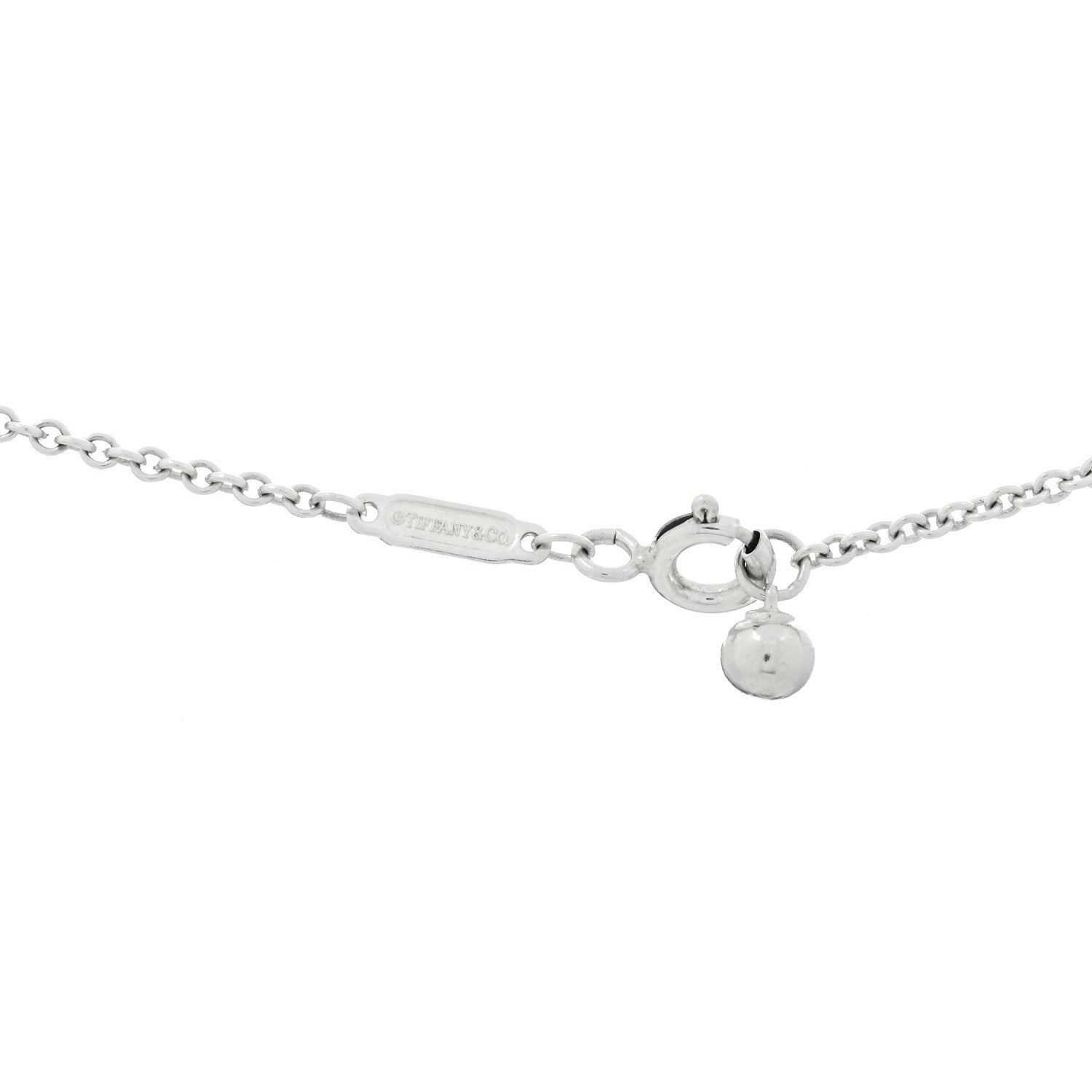 Tiffany Sterling Silver 19mm HardWear Ball Pendant Necklace 3 of 3
