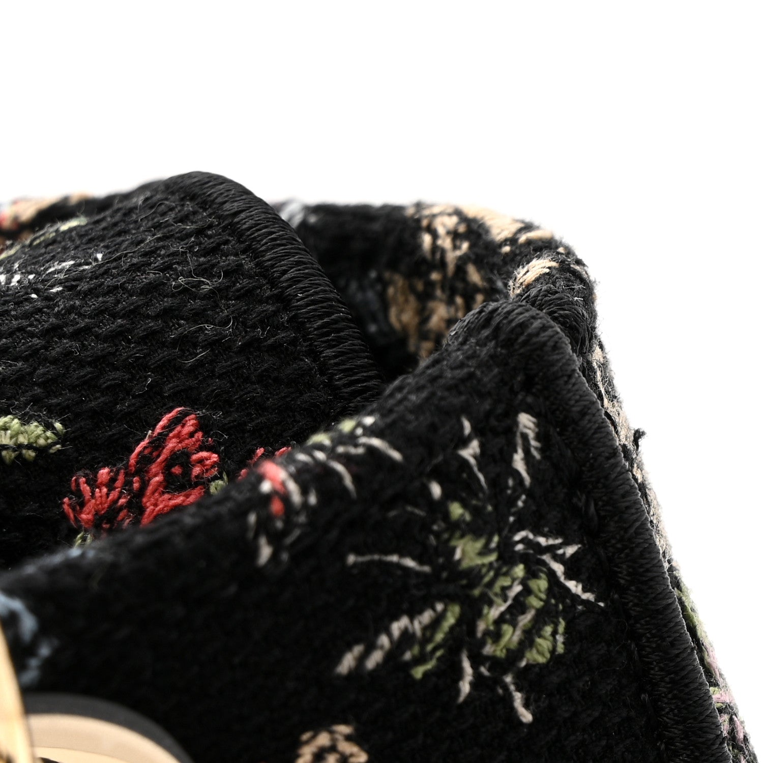 Christian Dior Canvas Cabinet De Curiosites Embroidered Medium