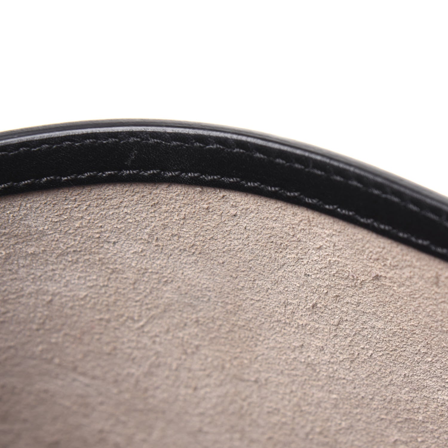 Chloe Calfskin Suede Small Nile Bracelet Bag Black 10 of 23