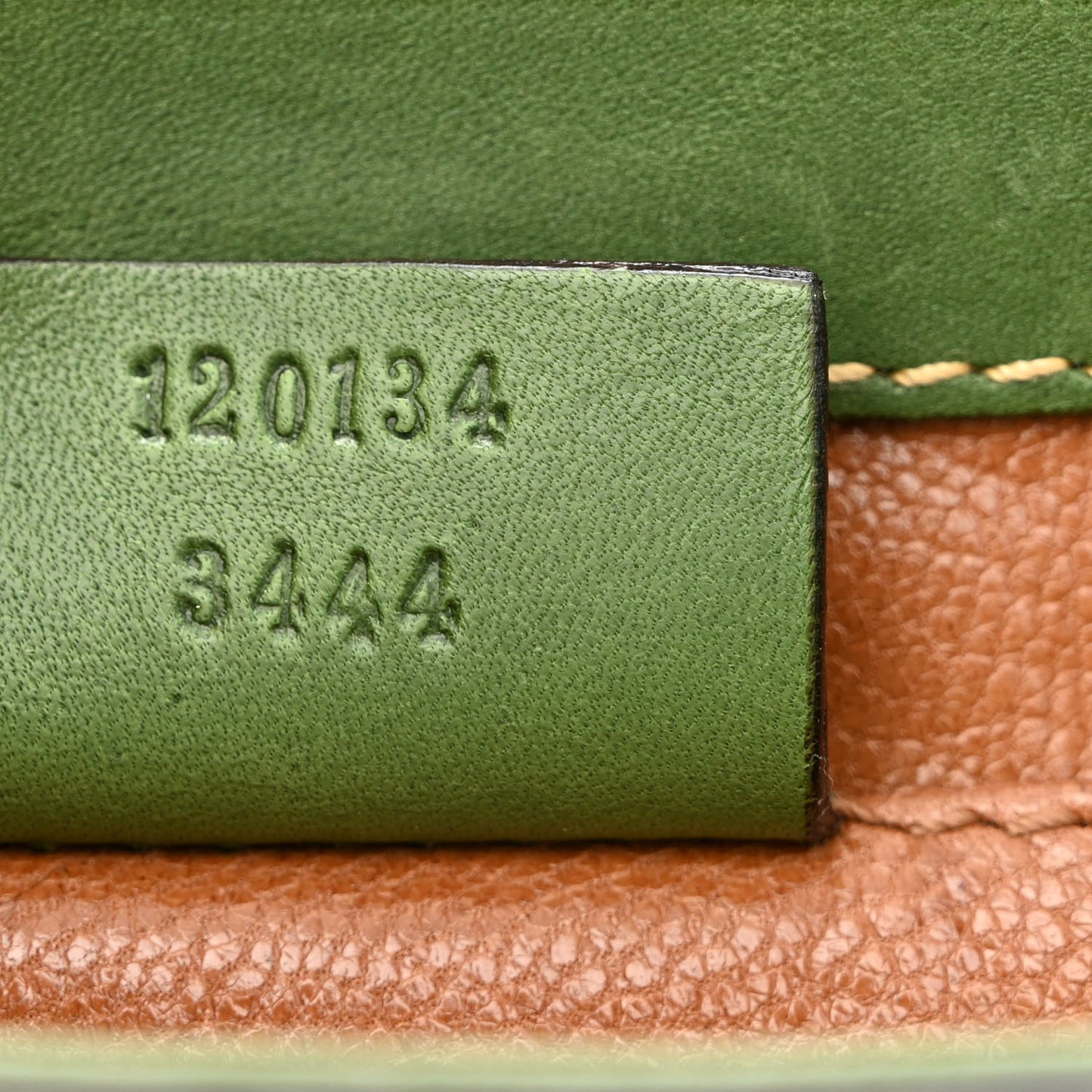 Calfskin Horsebit Chain Clutch Green