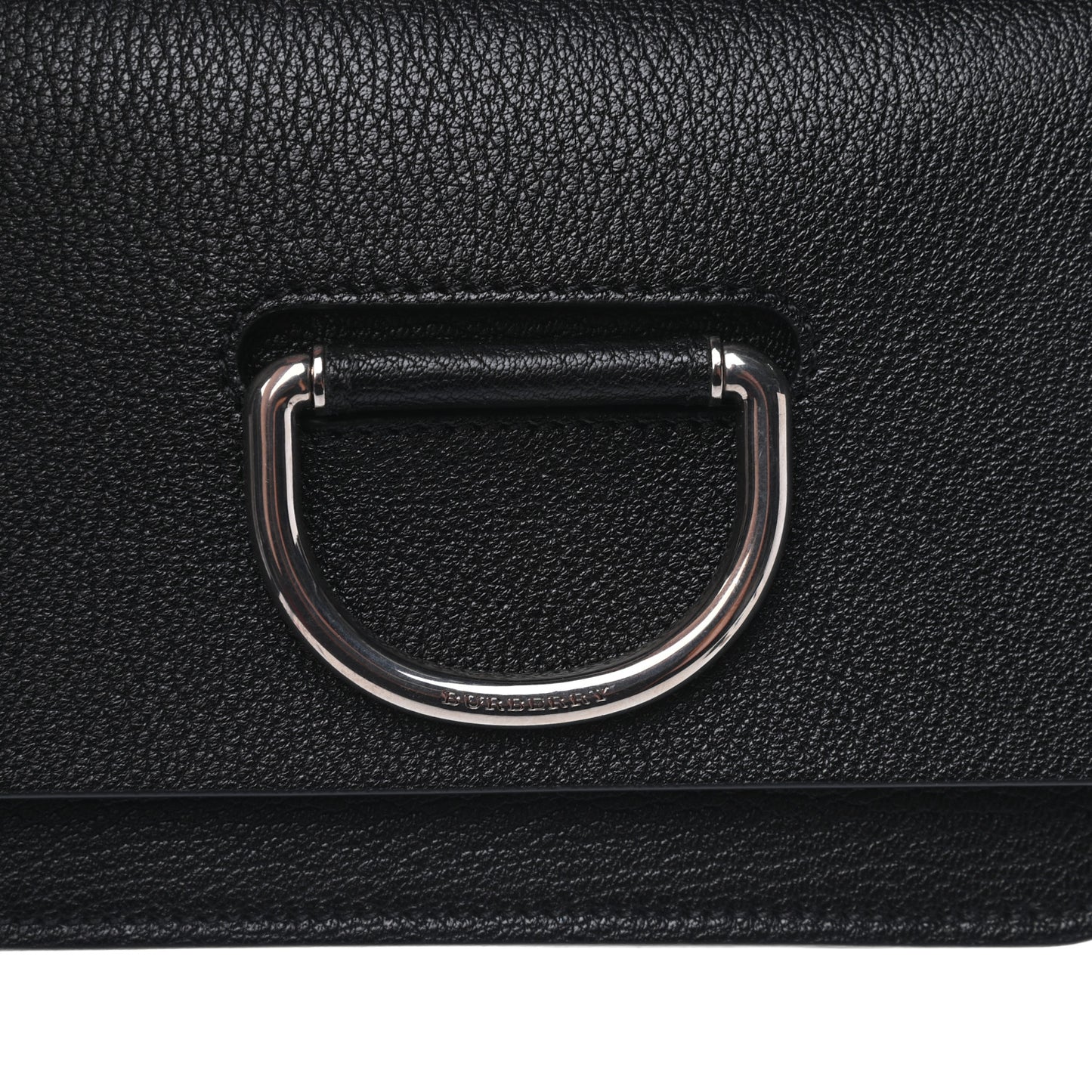 Goatskin Mini D-Ring Bag Black