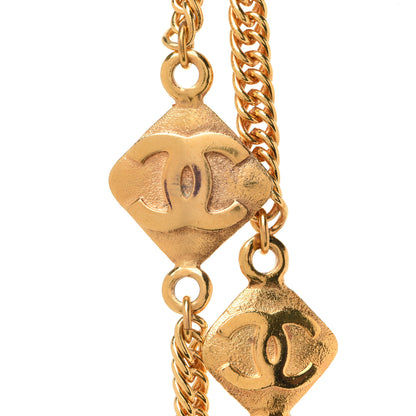Chanel Metal CC Long Chain Necklace Gold 4 of 6