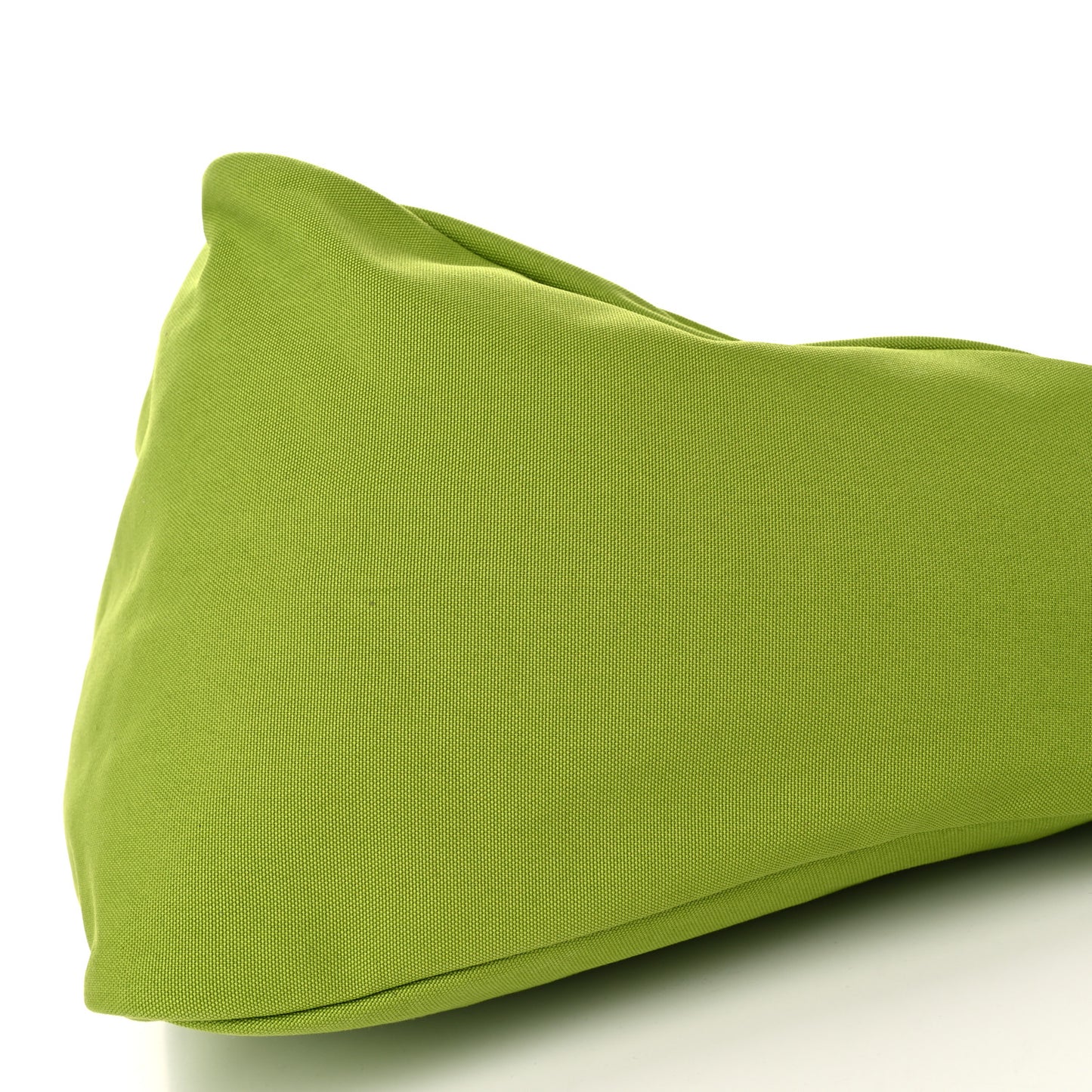 Canapa Logo Embossed Large Triangle Shoulder Bag Felce