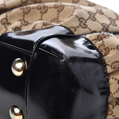 Gucci Monogram Full Moon Tote Black 22 of 27