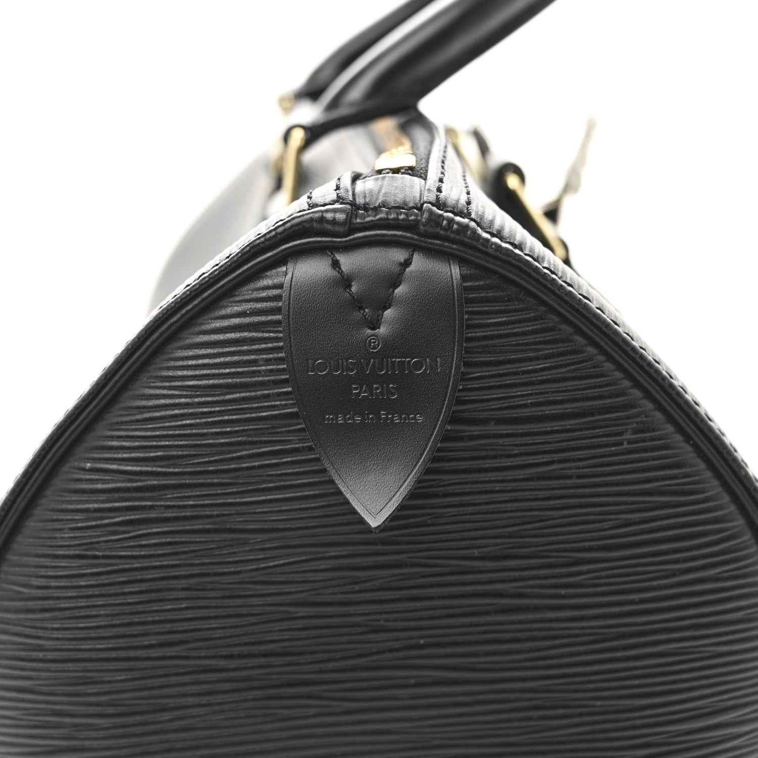 Louis Vuitton Epi Speedy 25 Black 6 of 14
