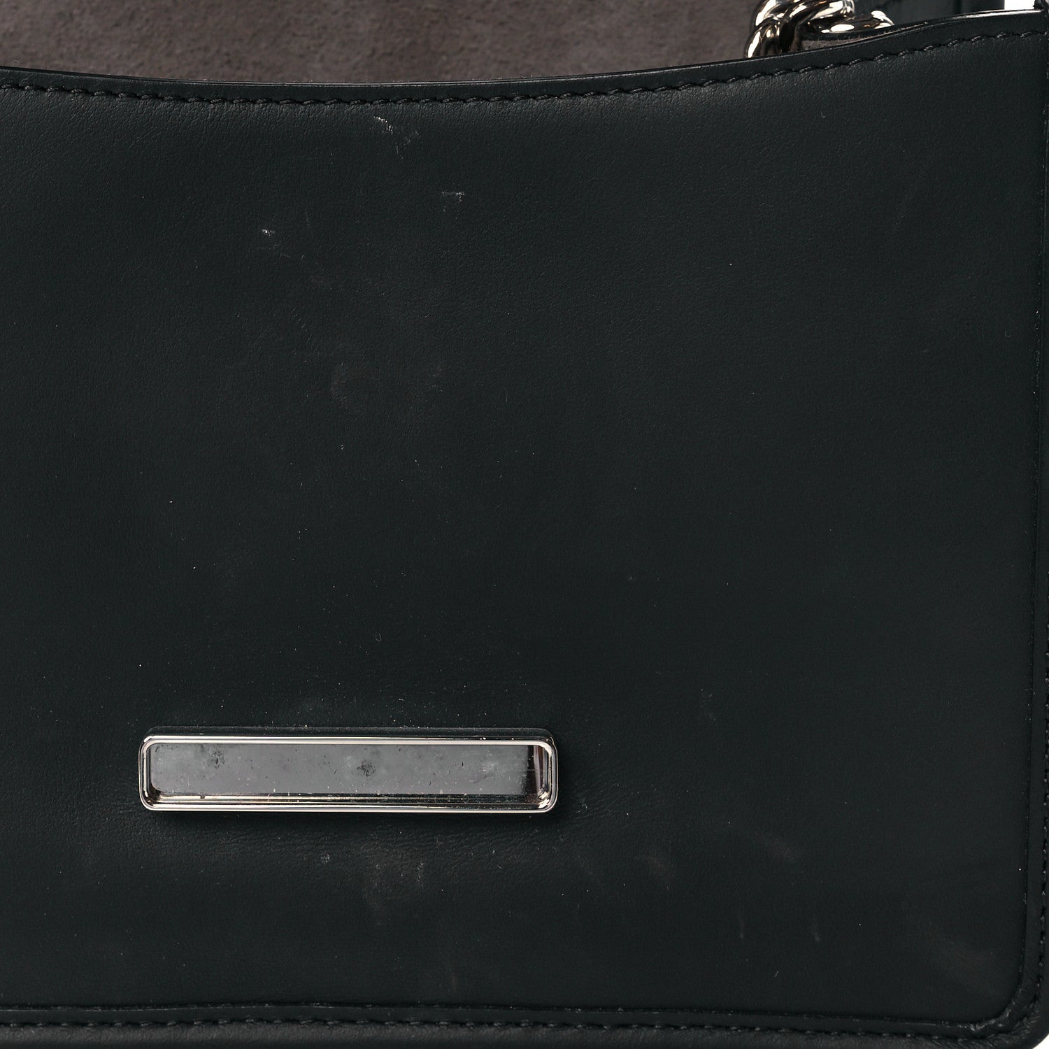 Fendi Vitello Century Opaco F is Fendi Small Kan I Shoulder Bag Black 11 of 12