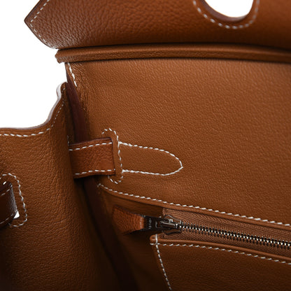 Hermes Natural Barenia Faubourg Birkin 30 Fauve 17 of 29