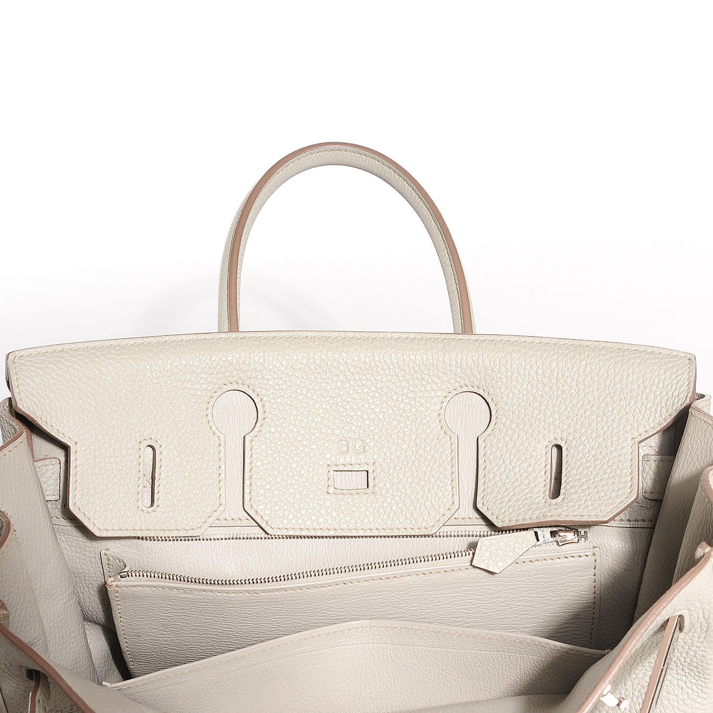 Togo Birkin 30 Gris Perle