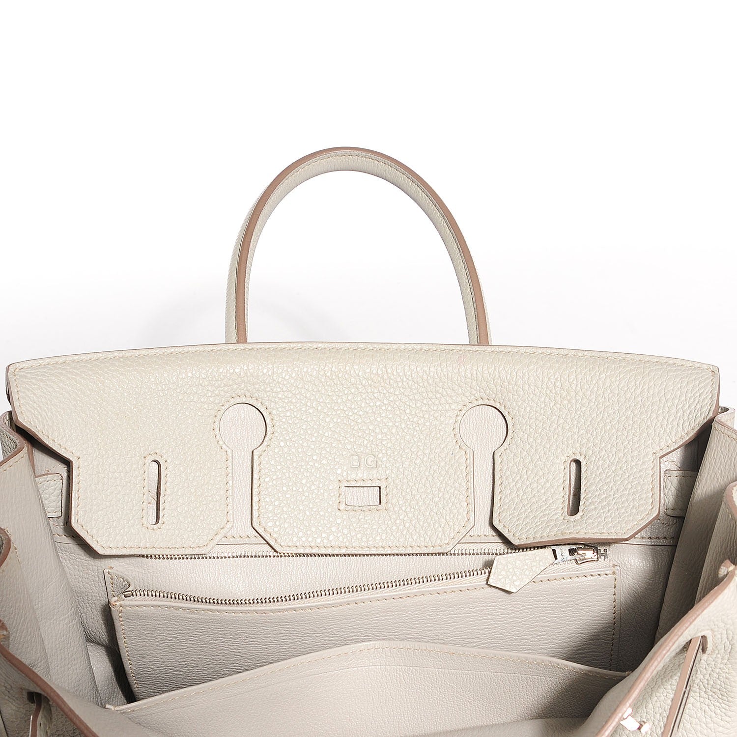 Hermes Togo Birkin 30 Gris Perle 14 of 31