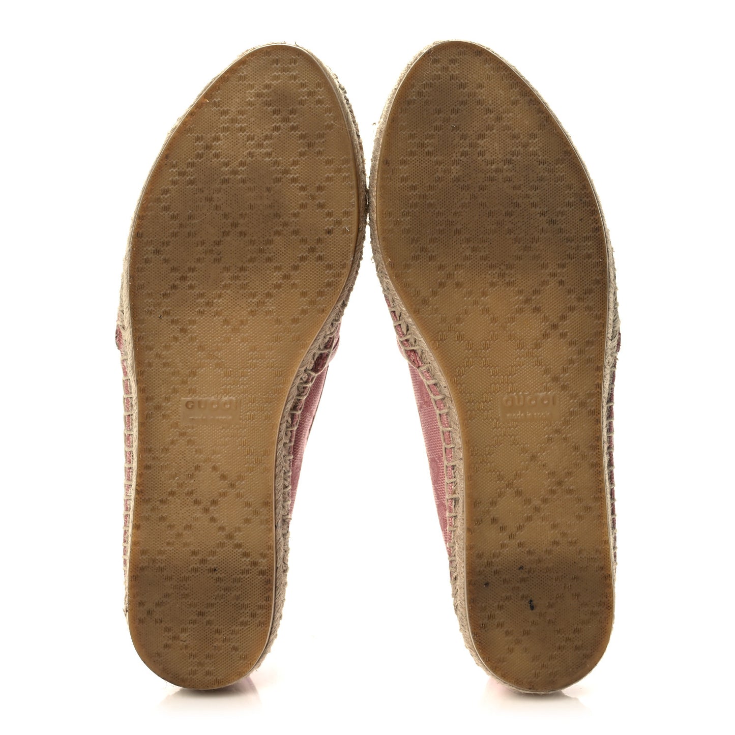 Monogram Espadrilles 36.5 Soft Pink