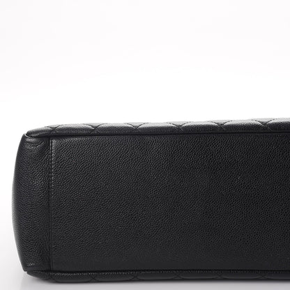 Chanel Caviar Quilted Grand Shopping Tote GST Black 11 of 14