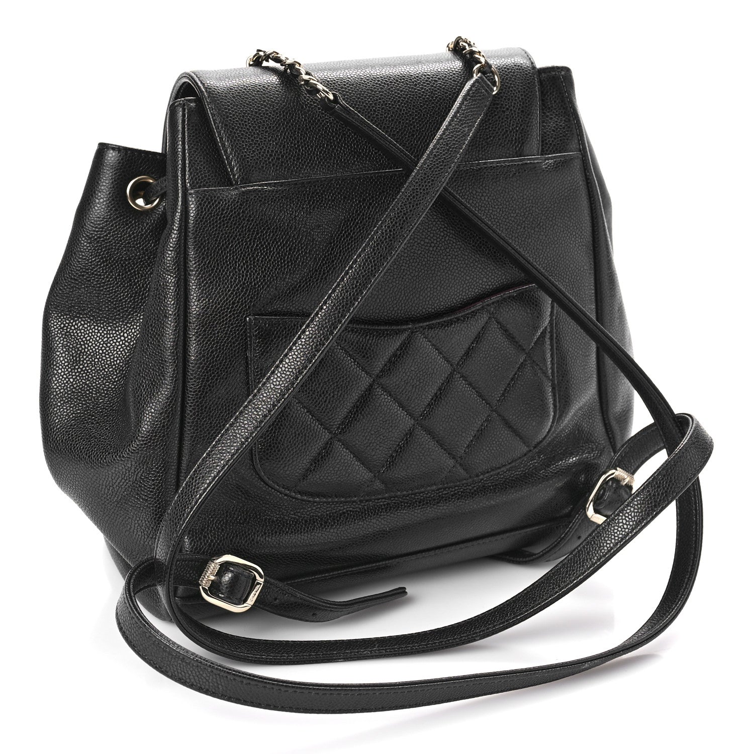 Chanel Caviar Quilted Business Affinity Backpack Black 3 of 9