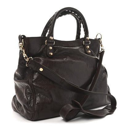Balenciaga Agneau Giant 12 Gold Hardware Velo Cigare Fonce 4 of 11