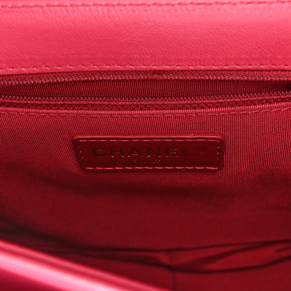 Chanel Lambskin Quilted Medium Lovely Day Flap Pink 6 of 10