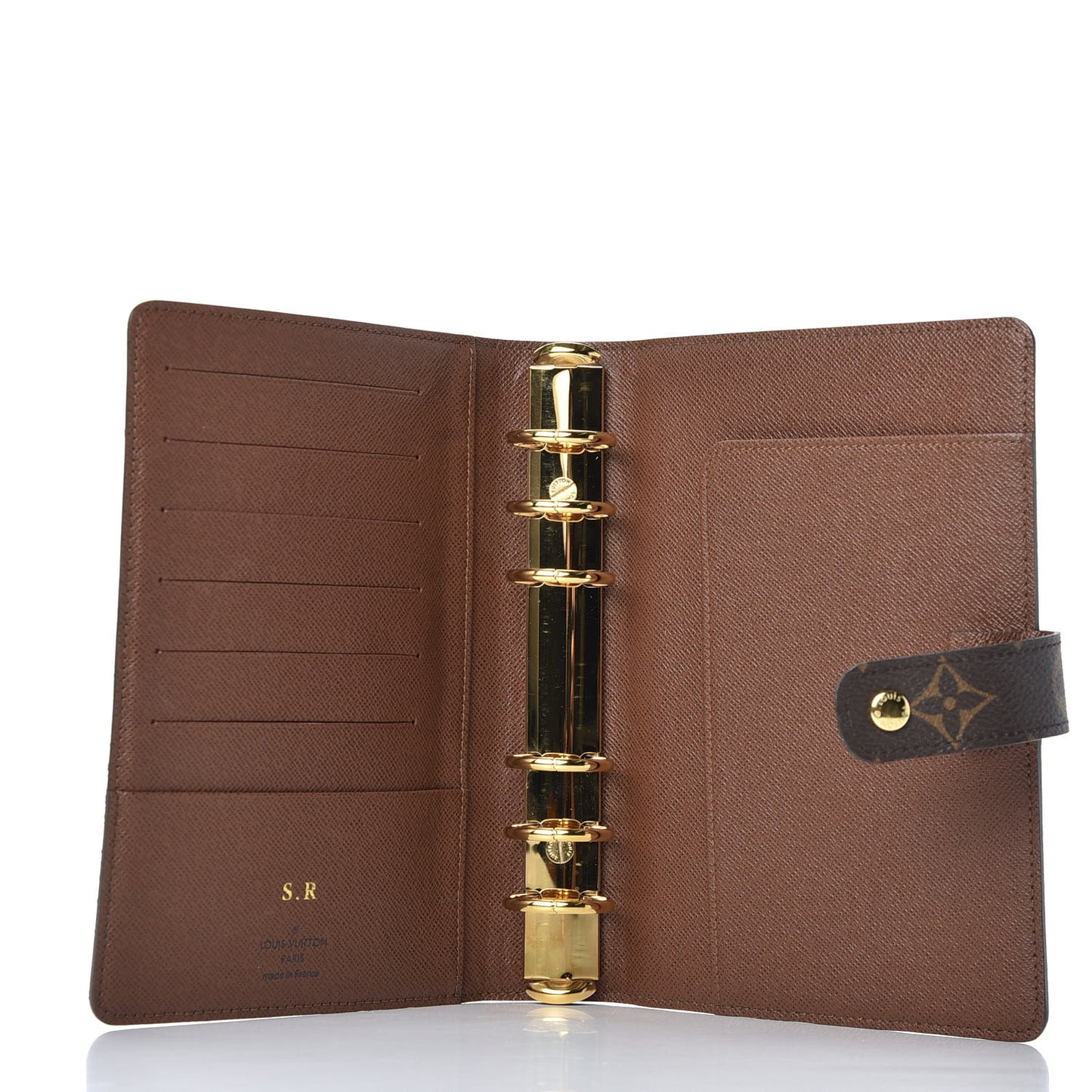 Monogram Medium Ring Agenda Cover