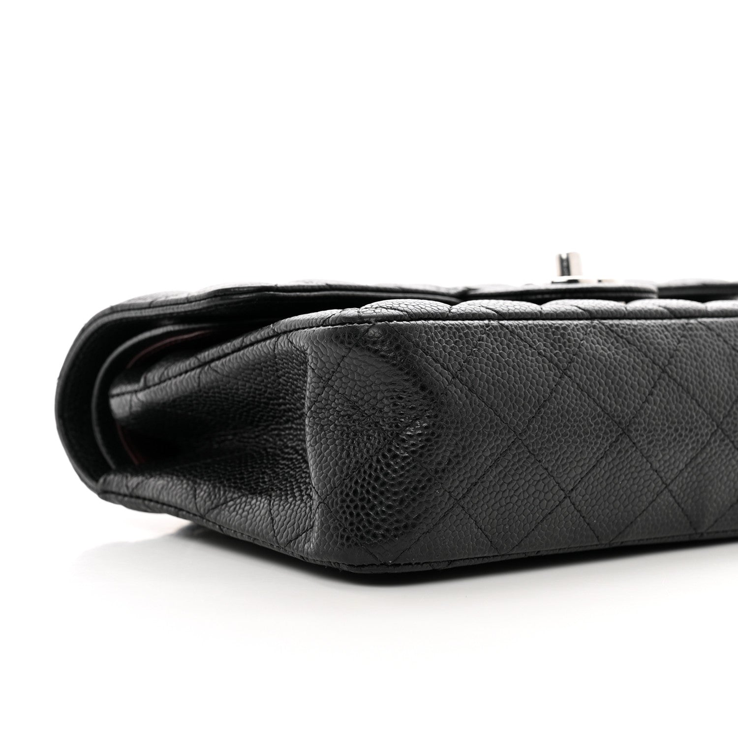 Chanel Caviar Quilted Small Double Flap Black 9 of 10