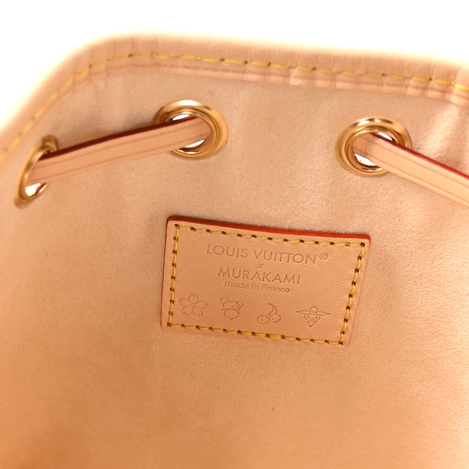 Louis Vuitton LV x TM Monogram Multicolor Nano Noe NV White 6 of 10