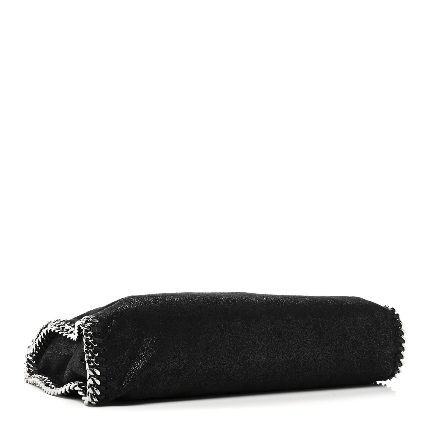Shaggy Deer Falabella Fold Over Tote Black