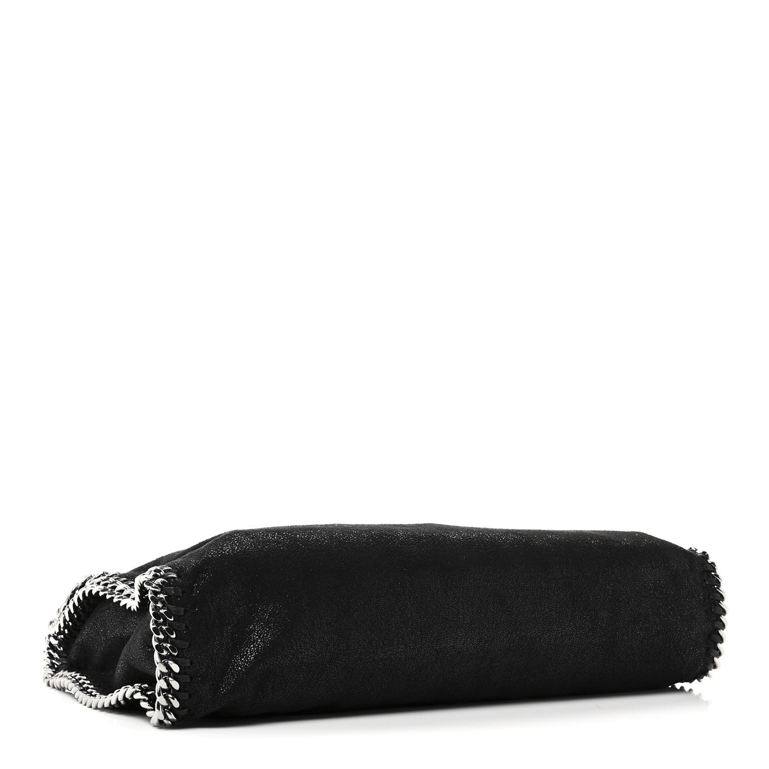 Stella McCartney Shaggy Deer Falabella Fold Over Tote Black 4 of 9