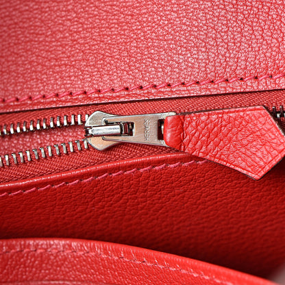 Hermes Epsom Birkin 35 Rouge Casaque 17 of 39