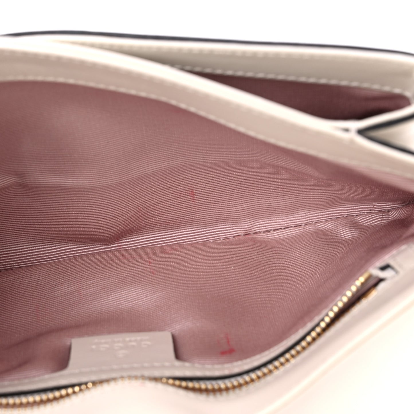 Calfskin Small Arli Flap Shoulder Bag Mystic White