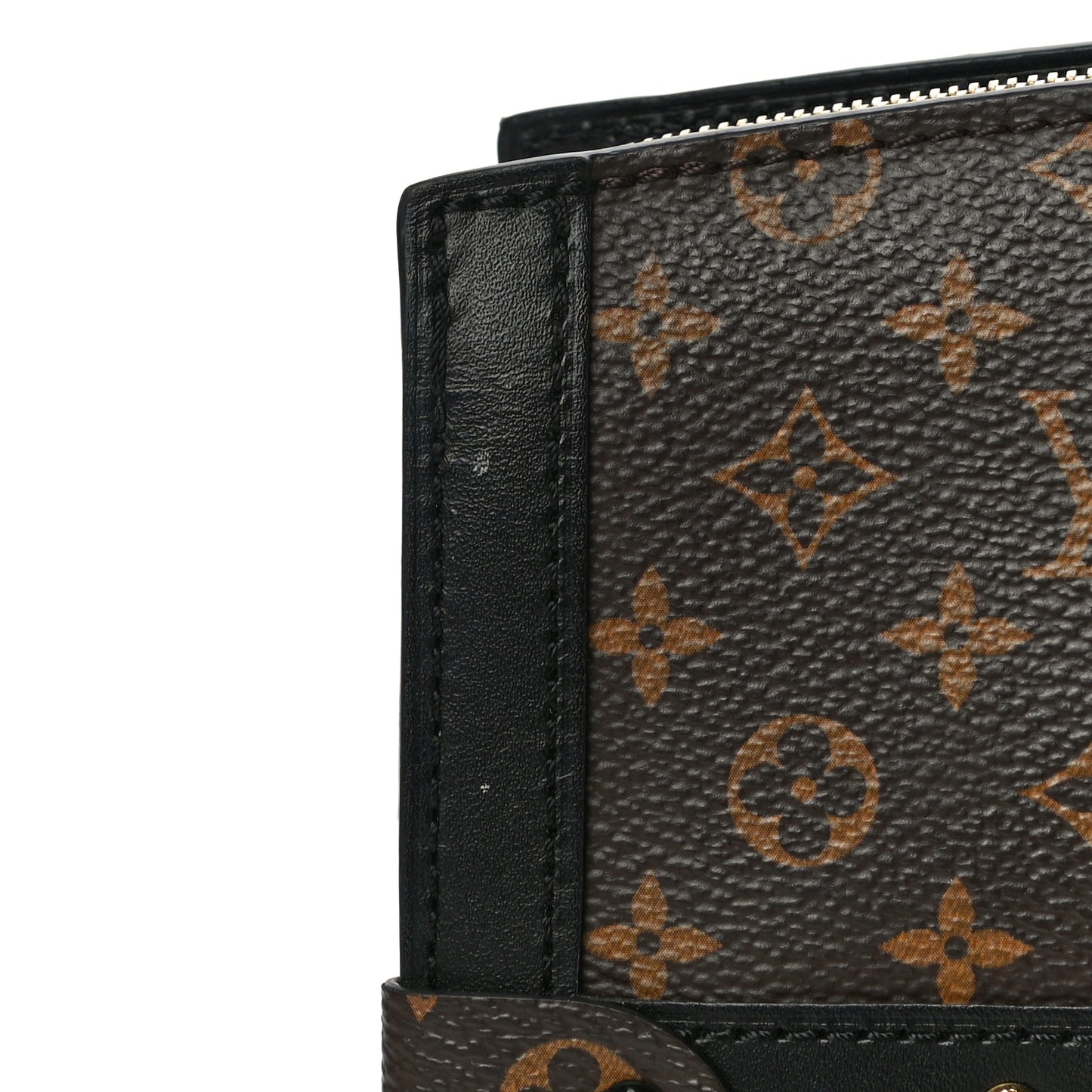 Reverse Monogram Trunk Clutch