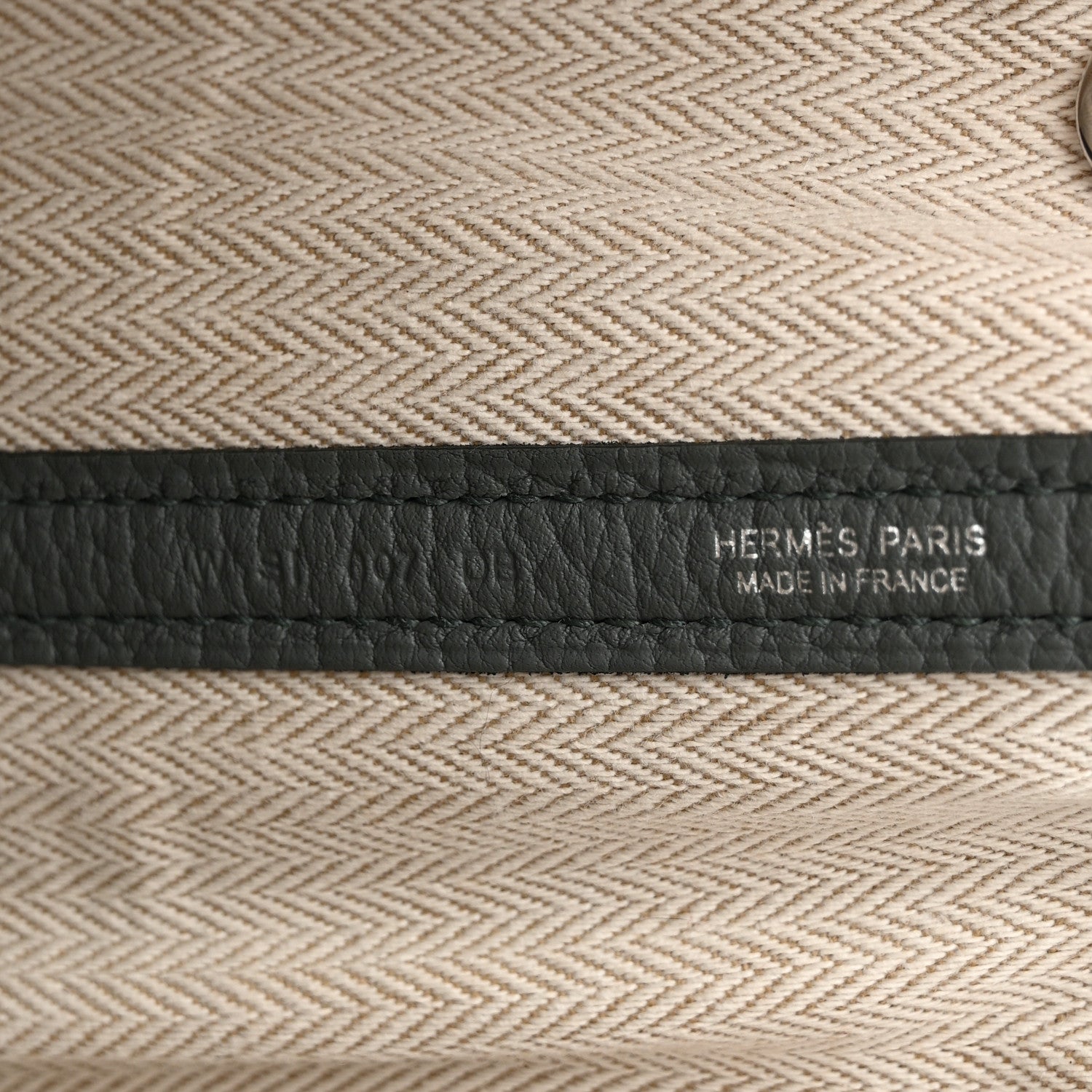 Hermes Negonda Garden Party 30 TPM Vert Amande 6 of 9