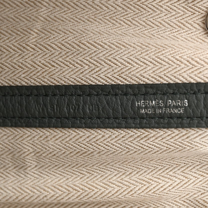 Hermes Negonda Garden Party 30 TPM Vert Amande 6 of 9