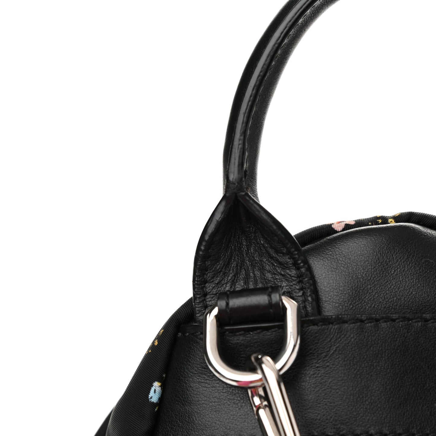 Tech Twill Nylon Hibiscus Print Nano Backpack Multicolor