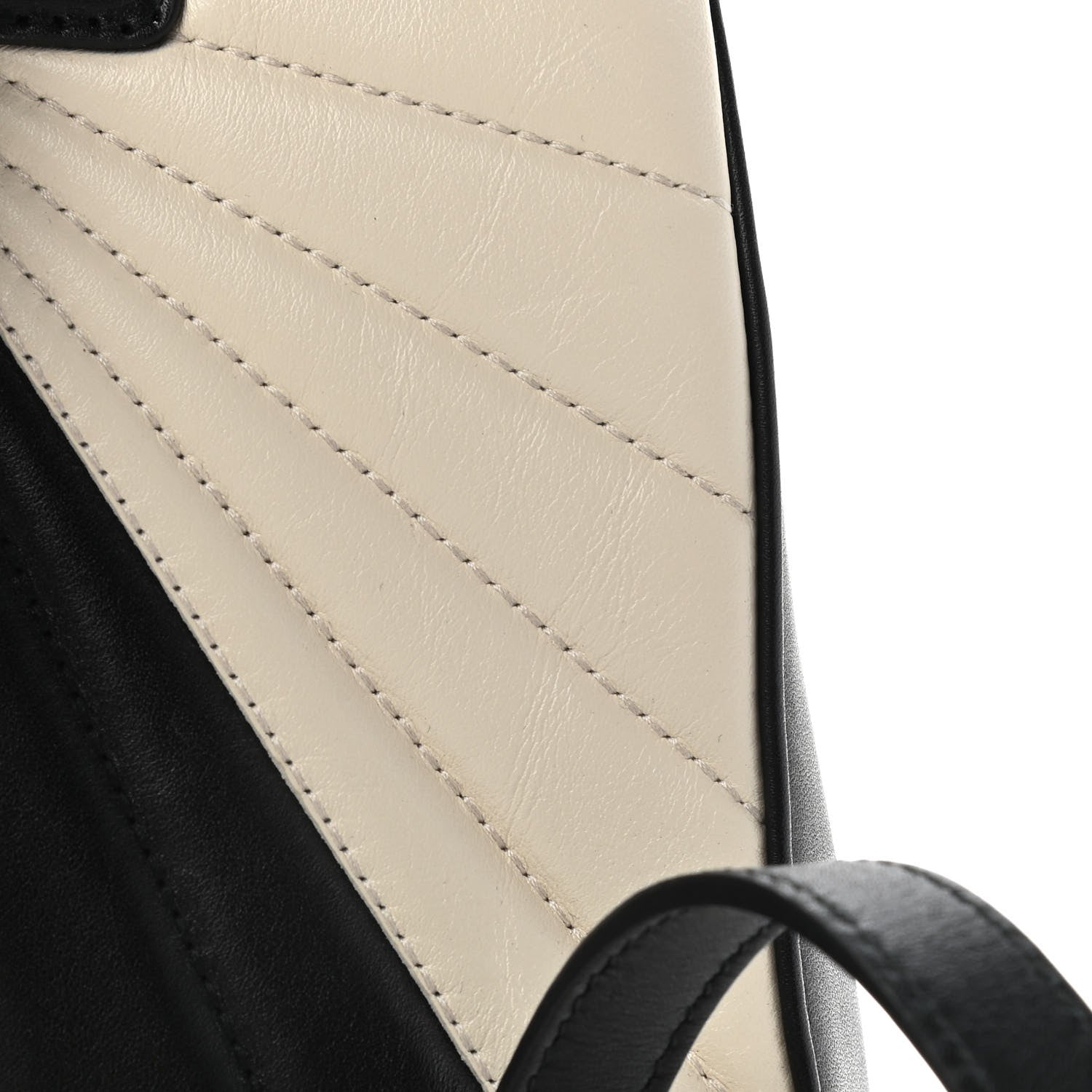 Gucci Calfskin Bamboo Trapuntata Queen Margaret Backpack Mystic White Black 15 of 19