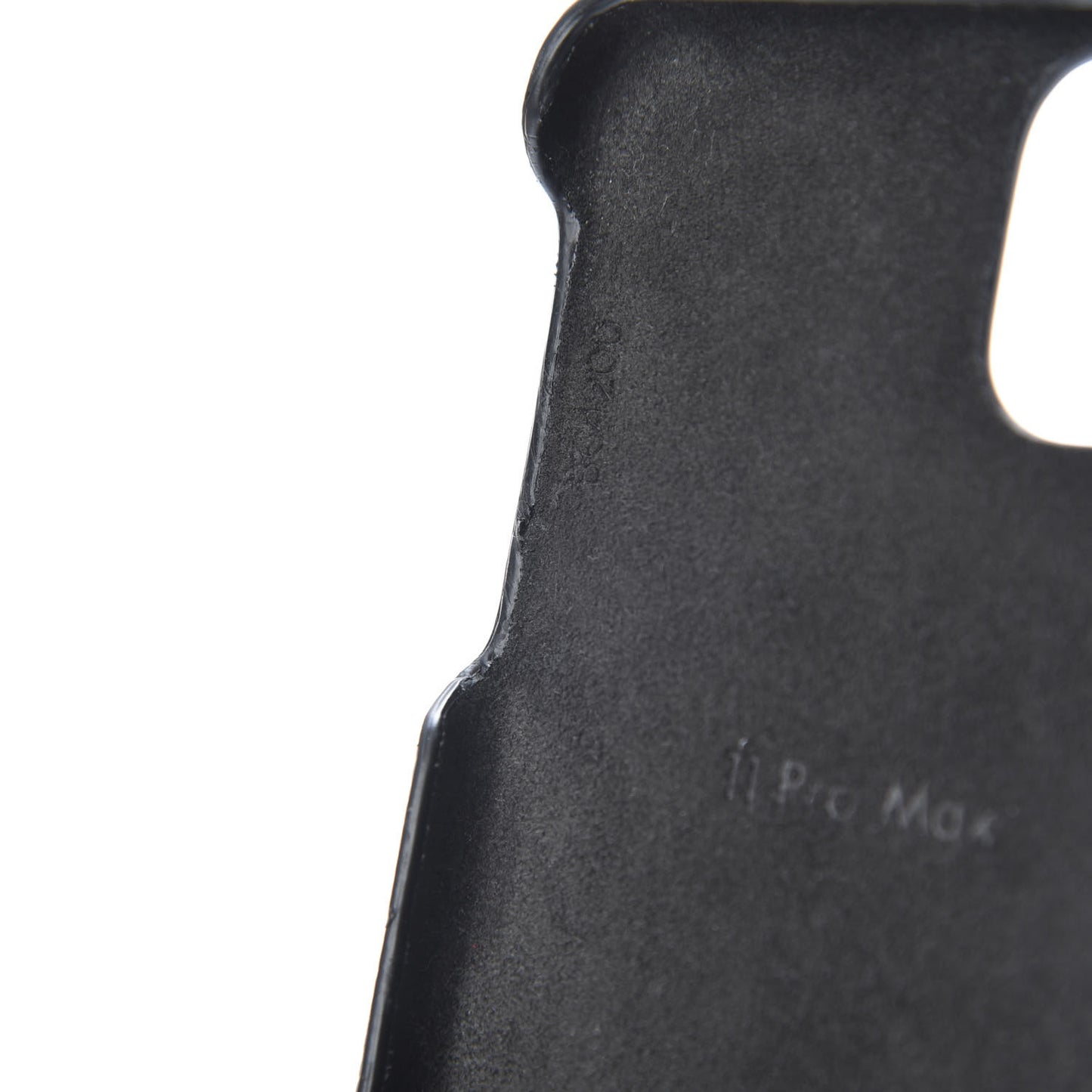 Monogram iPhone 11 Max Pro Bumper Black