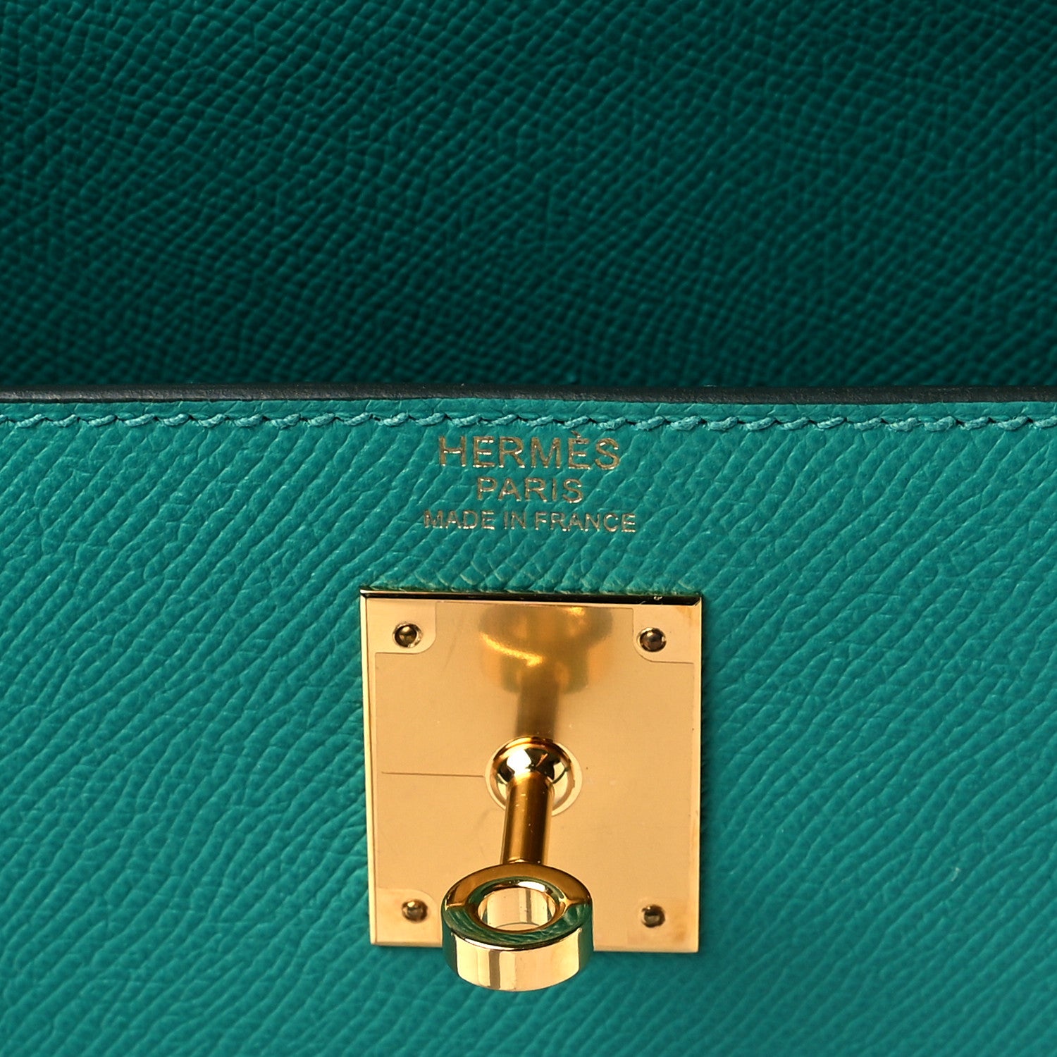 Hermes Epsom Kelly Sellier 32 Vert Verone 6 of 10