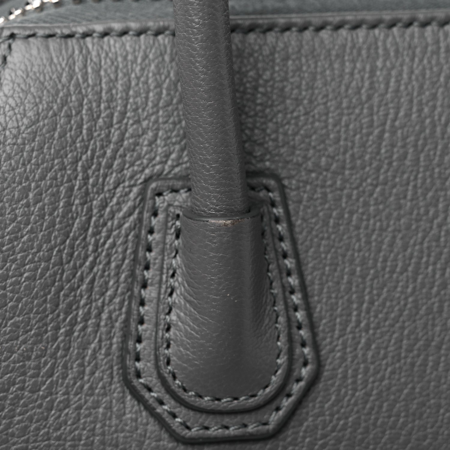 Givenchy Sugar Goatskin Mini Antigona Pearl Grey 12 of 12