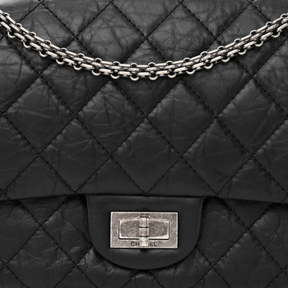 Chanel Aged Calfskin Quilted 2.55 Reissue 227 Flap Black 10 of 12