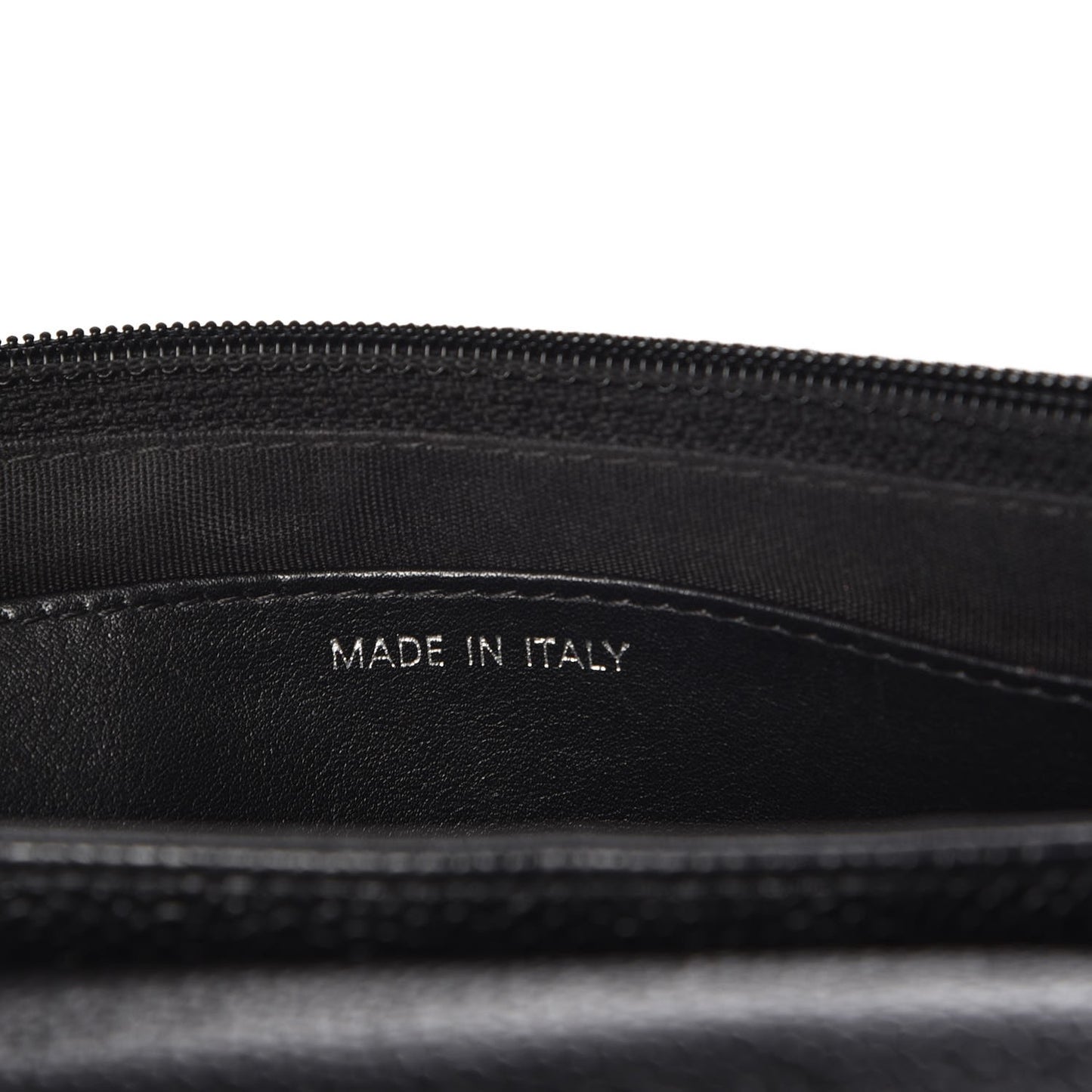 Caviar Half Moon Wallet On Chain WOC Black