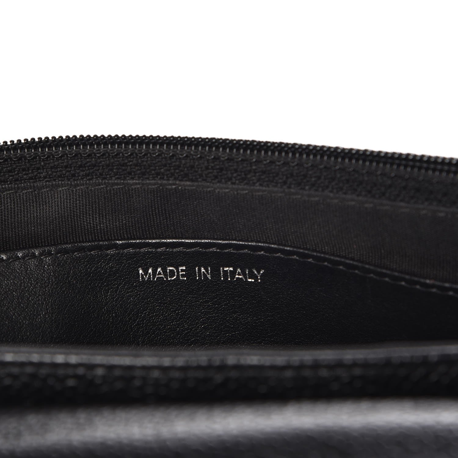 Chanel Caviar Half Moon Wallet On Chain WOC Black 7 of 9