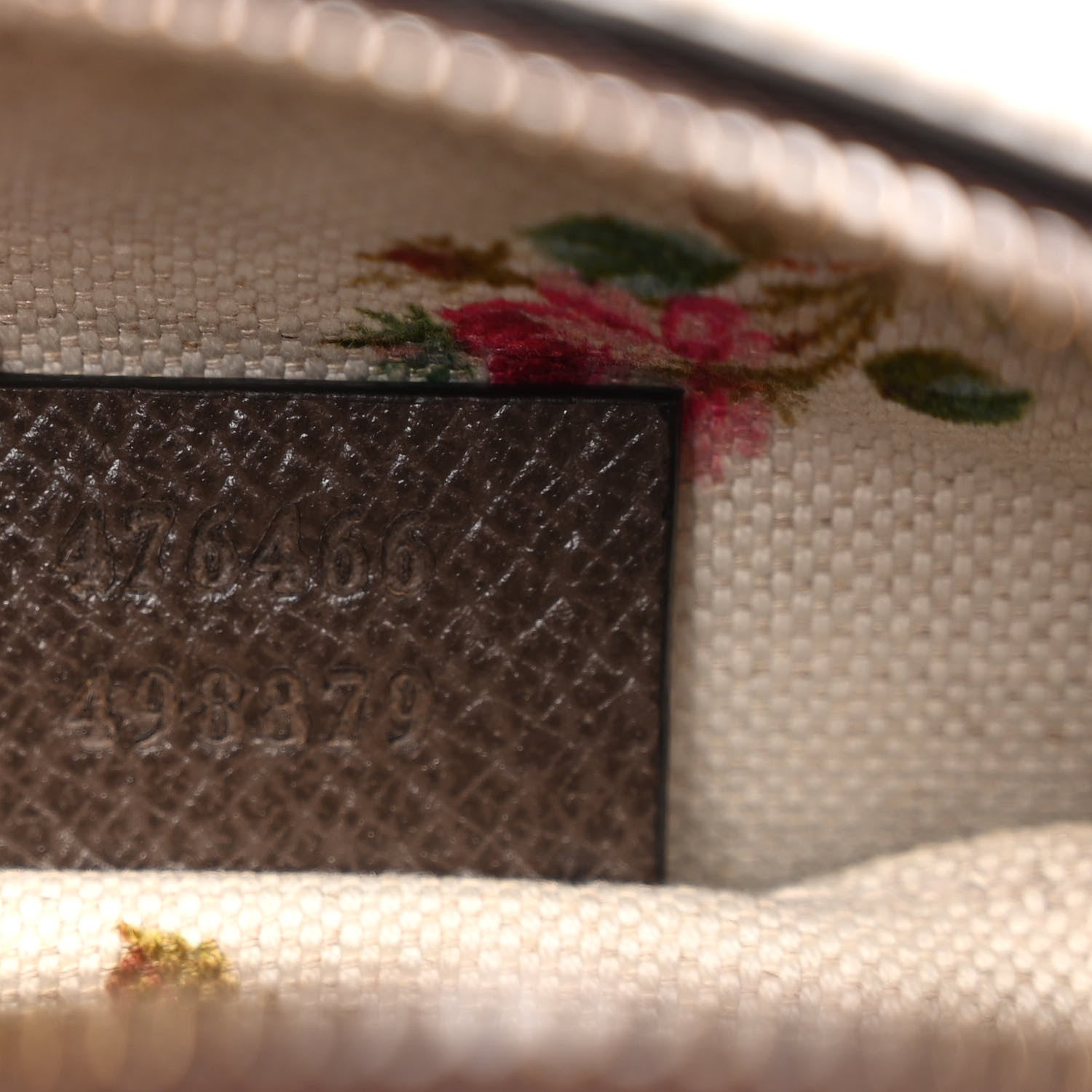 Gucci GG Supreme Monogram Web Neo Vintage Shoulder Bag Beige New Acero Crop 7 of 10