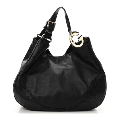 Gucci Guccissima Charlotte Tote Black 1 of 10