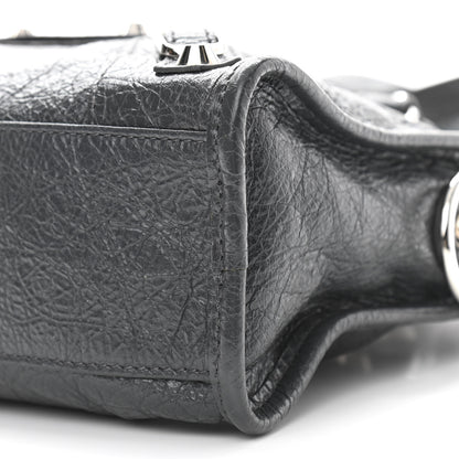 Balenciaga Agneau Classic Silver Hardware Mini City Gris Fossile 10 of 10