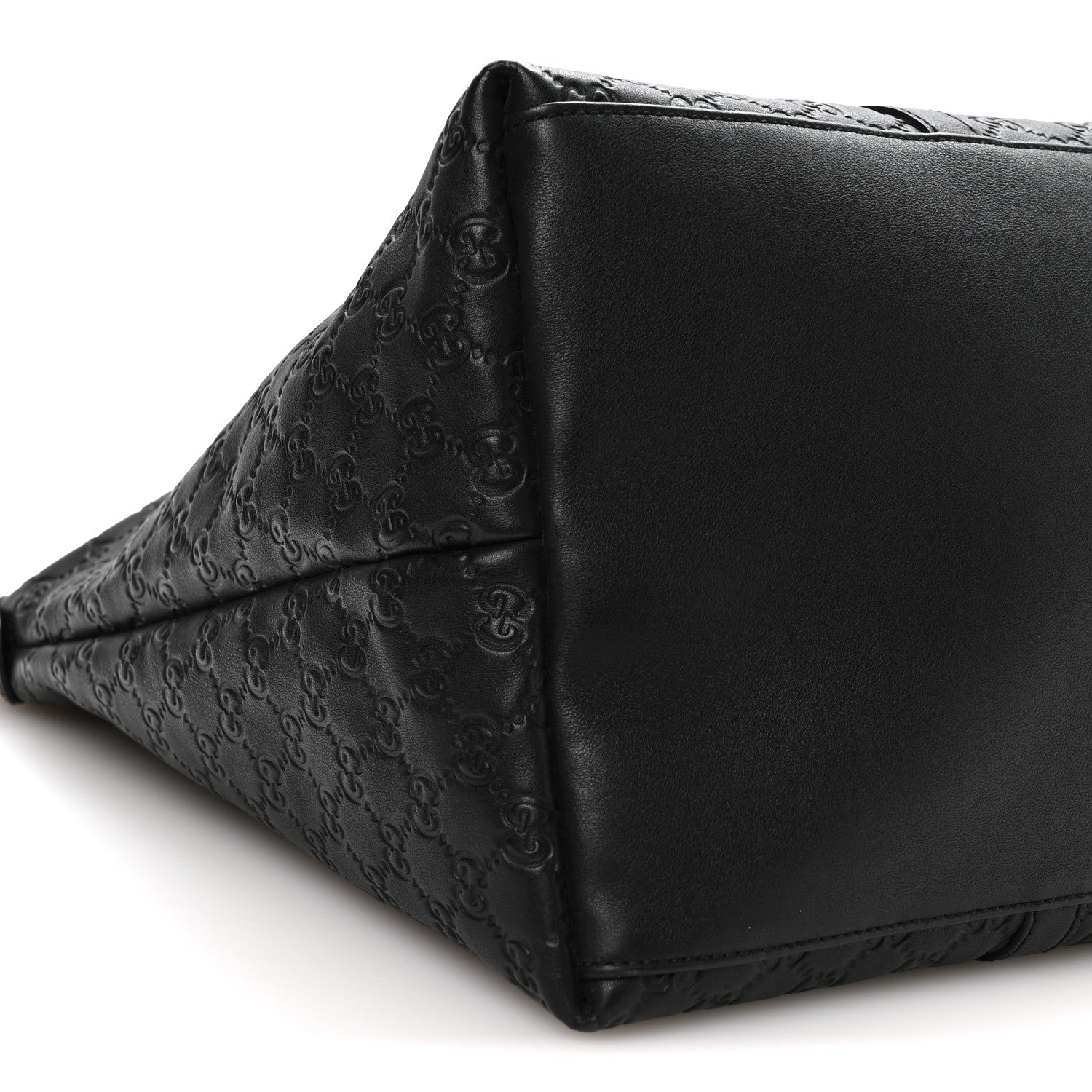 Gucci Guccissima Medium Joy Tote Bag Black 9 of 10
