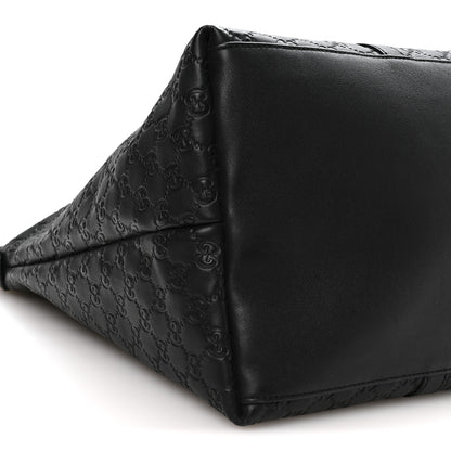 Gucci Guccissima Medium Joy Tote Bag Black 9 of 10