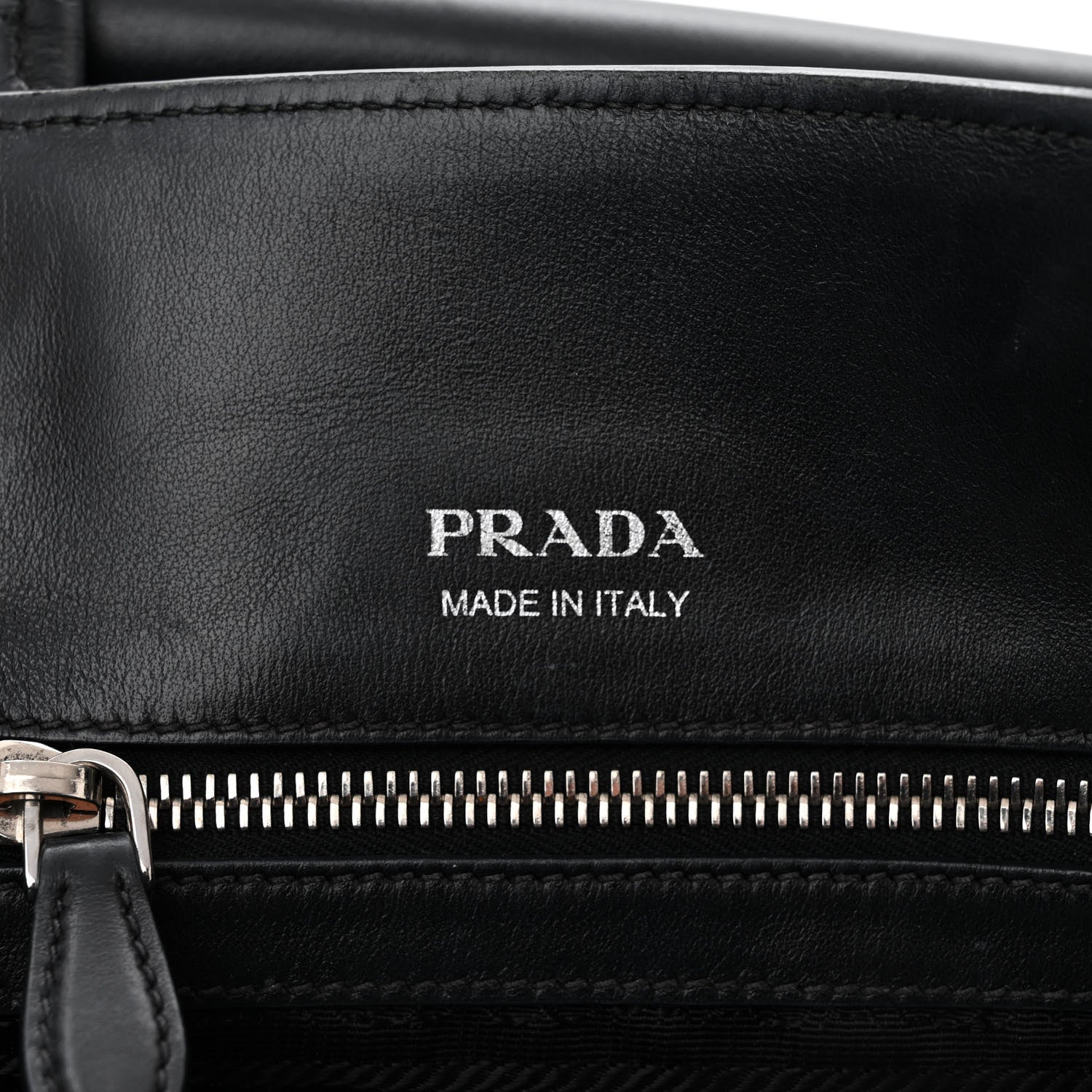Prada City Calf Tote Black 6 of 16