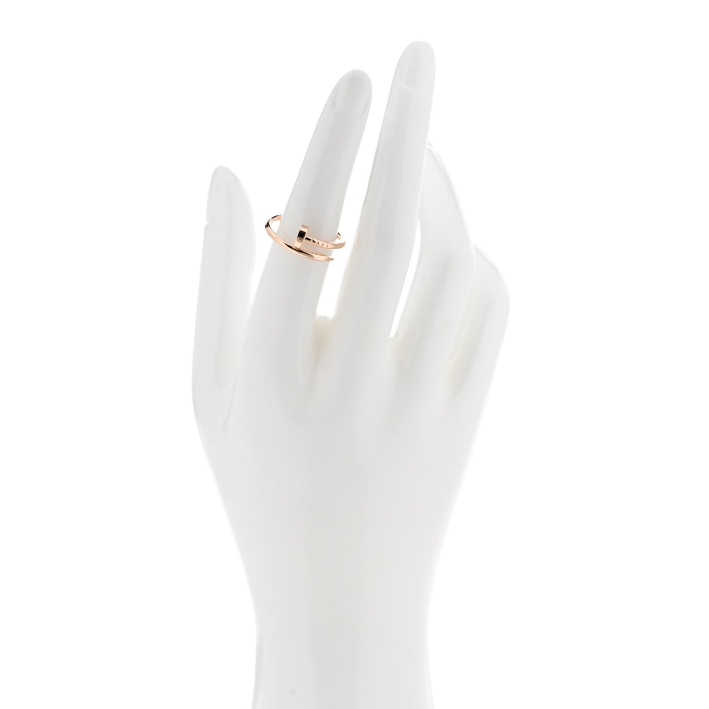 18K Pink Gold Small Juste Un Clou Ring 52 6