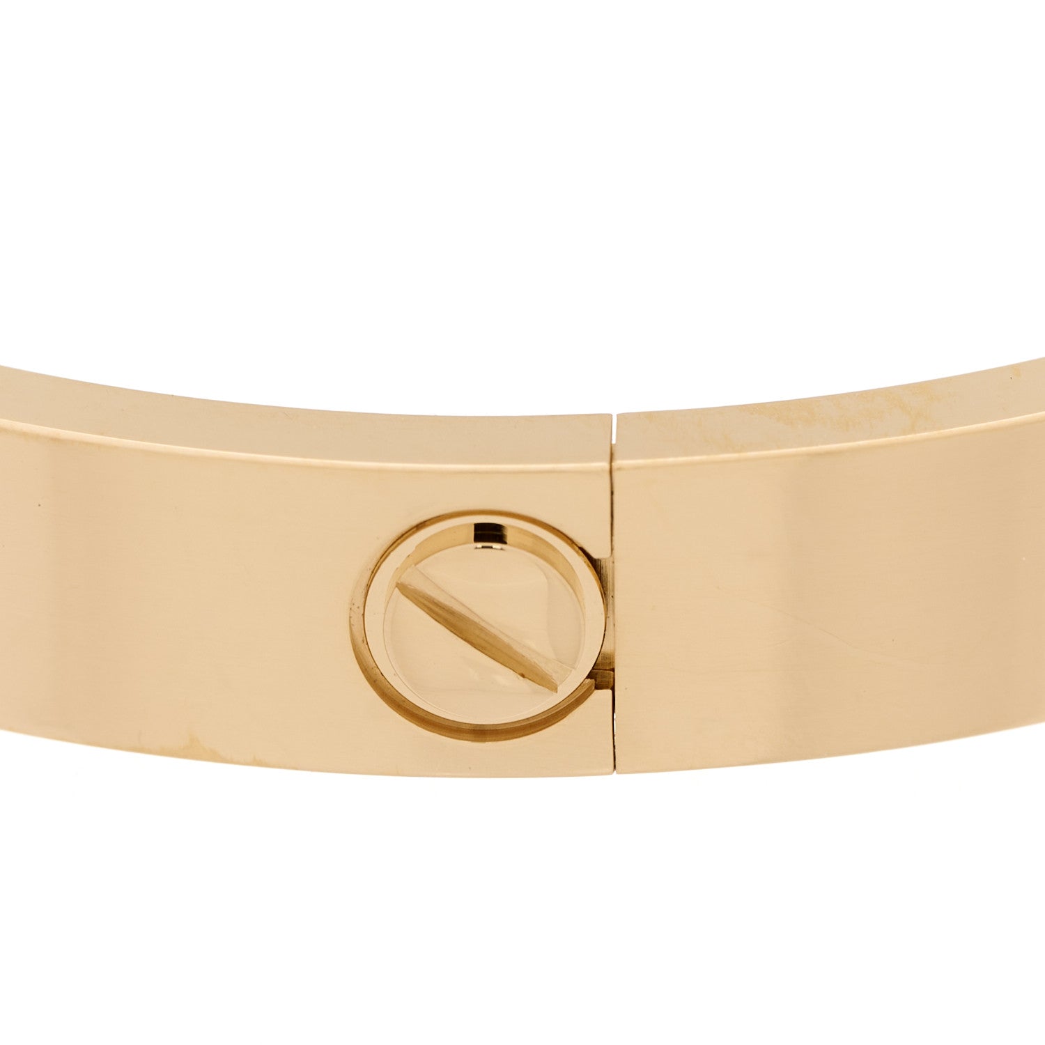 Cartier 18K Yellow Gold 10 Diamond LOVE Bracelet 16 7 of 10